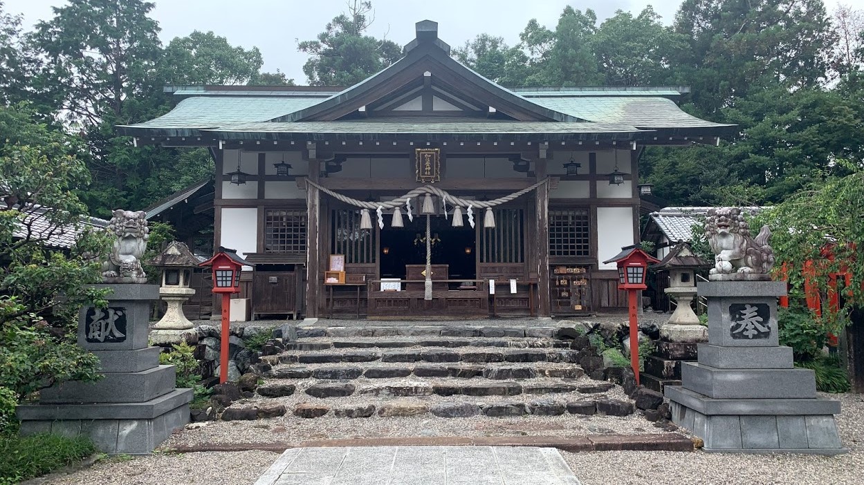 加佐登神社｜ヤマトタケルが持っていた笠と杖がまつられる神社