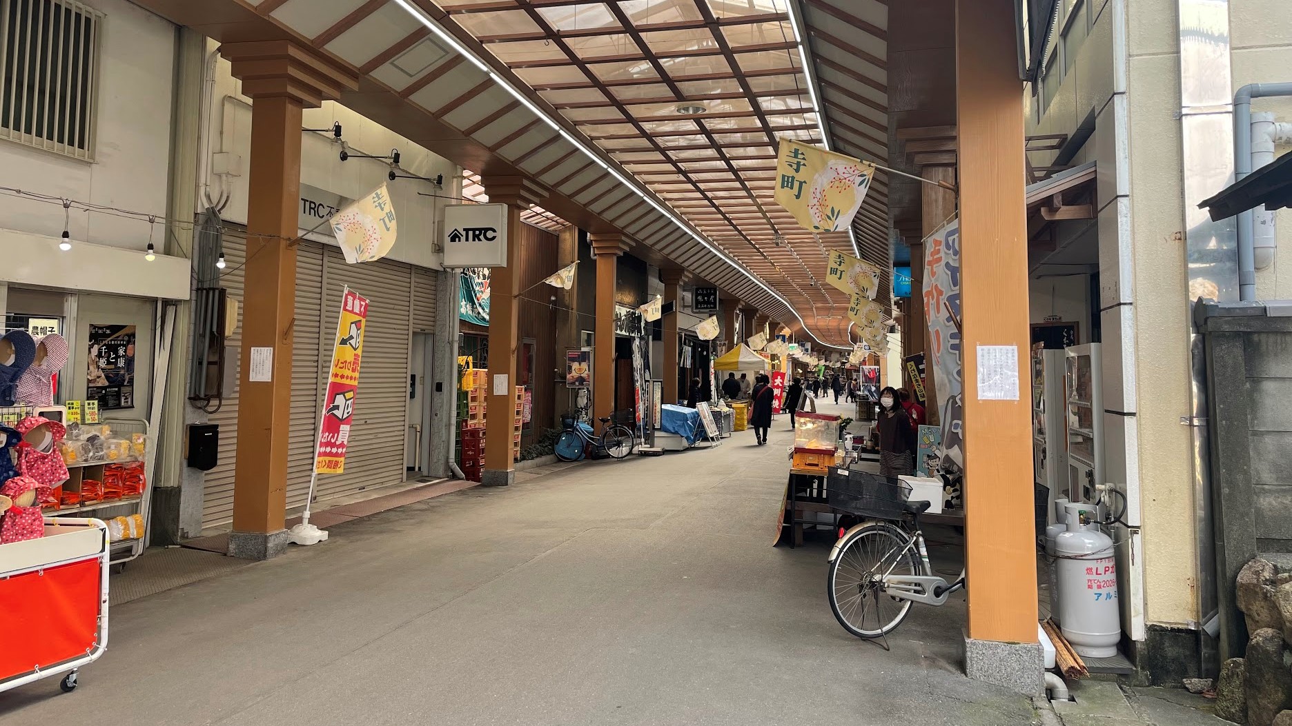 桑名寺町商店街｜毎月３と8がつく日に三八市が開催される商店街