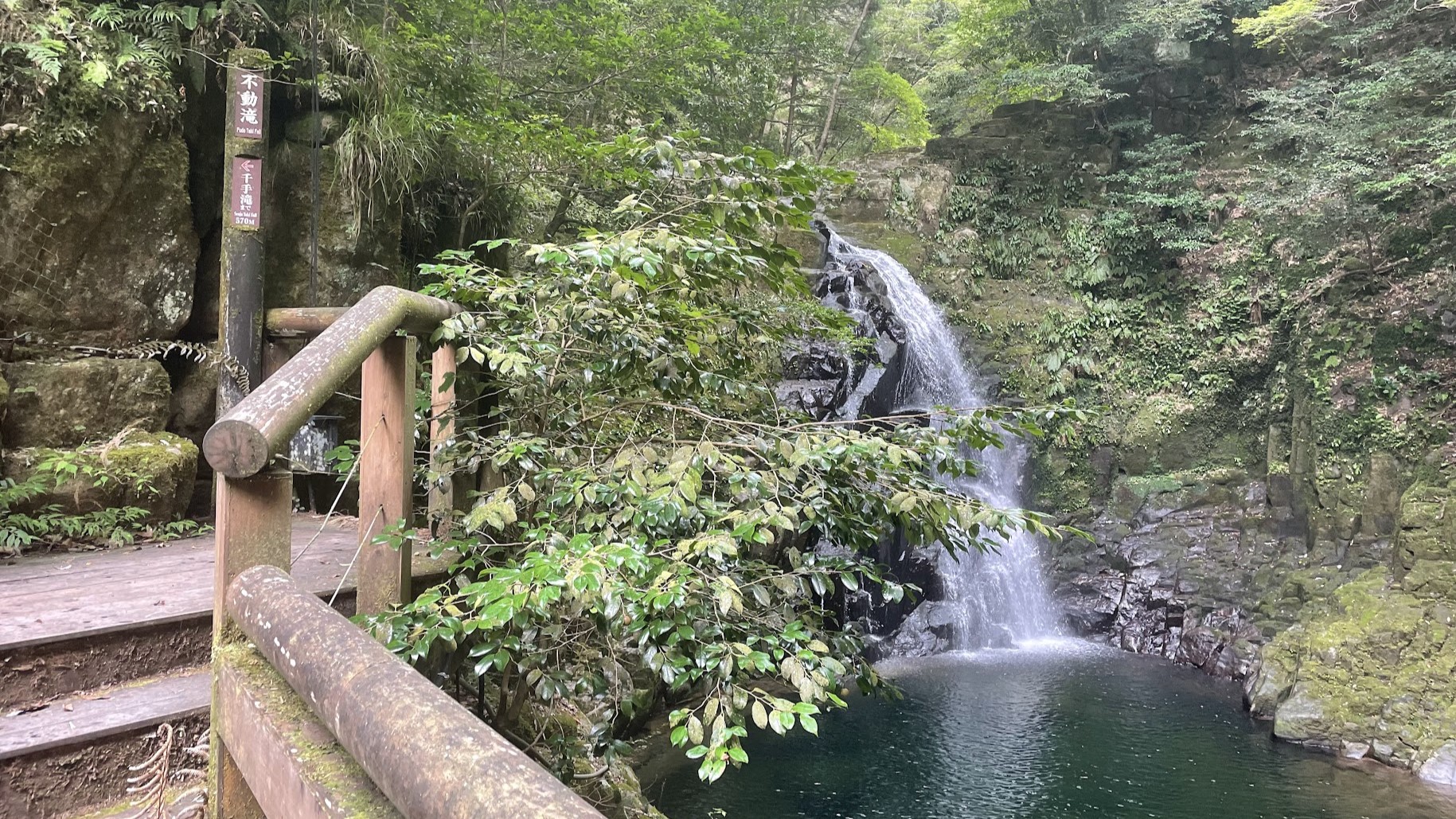 不動滝｜赤目五瀑の一つで高さ15mの不動明王にちなんで名づけられた滝