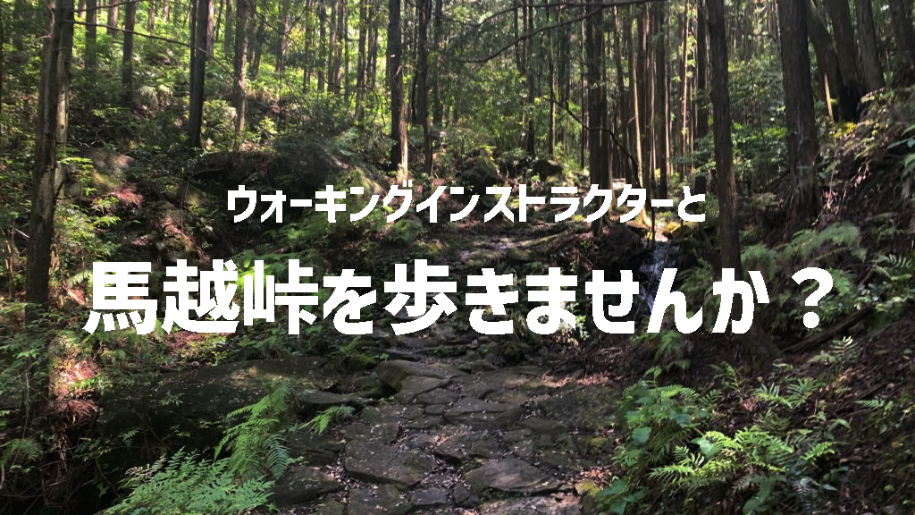 ウォーキング指導者と熊野古道伊勢路の人気コース・馬越峠を歩きませんか？