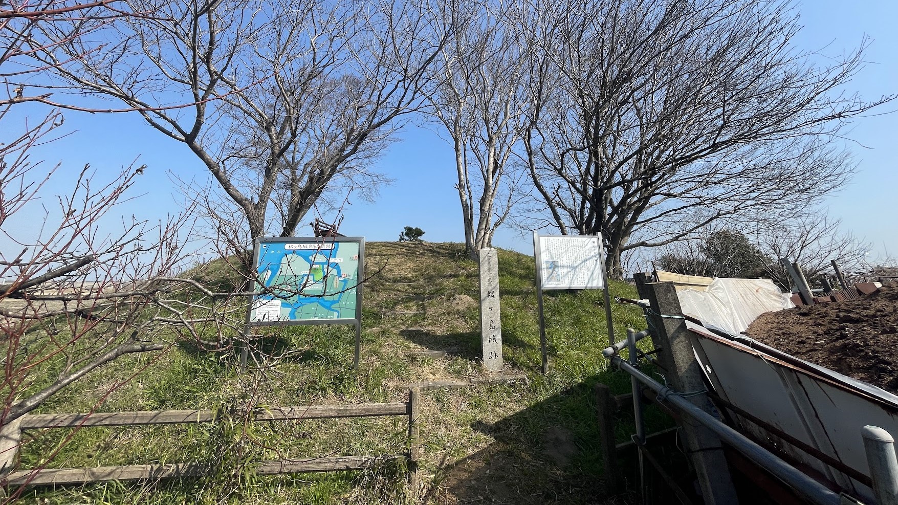 松ヶ島城跡｜松坂城ができるまでは松阪の中心となった城跡